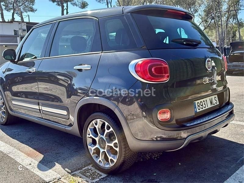 Usado Fiat 500L 120 CV (88 kW) 2014 Negro Monovolumen