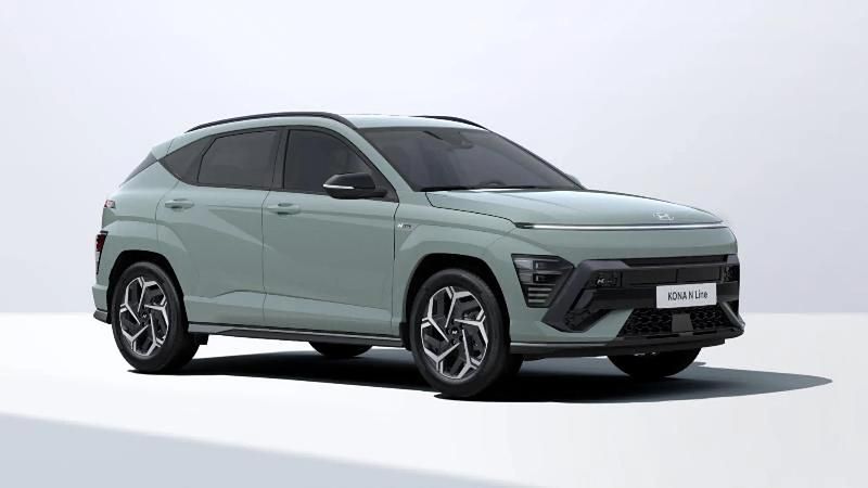 Nuevo Hyundai Kona N Line 129 CV (94 kW) 2025 Verde SUV