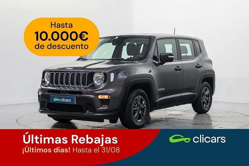 Gris Usado 2021 Jeep Renegade Sport SUV | 14.590 € (Super precio) - Imagen 1/4