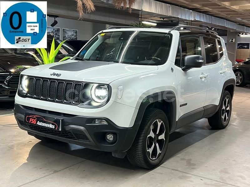 Blanco Usado 2020 Jeep Renegade Trailhawk SUV | 18.500 € (Precio justo) - Imagen 1/4