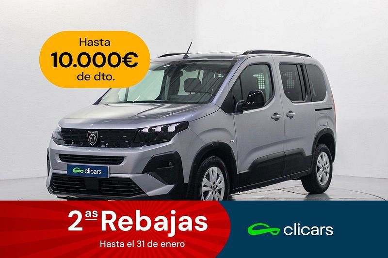 Gris Usado 2024 Peugeot Rifter Allure Monovolumen | 21.490 € (Precio justo) - Imagen 1/4