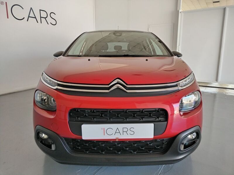 Usado Citroën C3 PureTech 81 CV (59 kW) 2018 Granate Utilitario