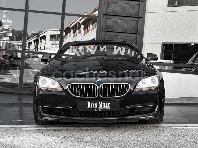 Usado BMW 640 Cabriolet Comfort Edition 320 CV (235 kW) 2011 Negro Descapotable