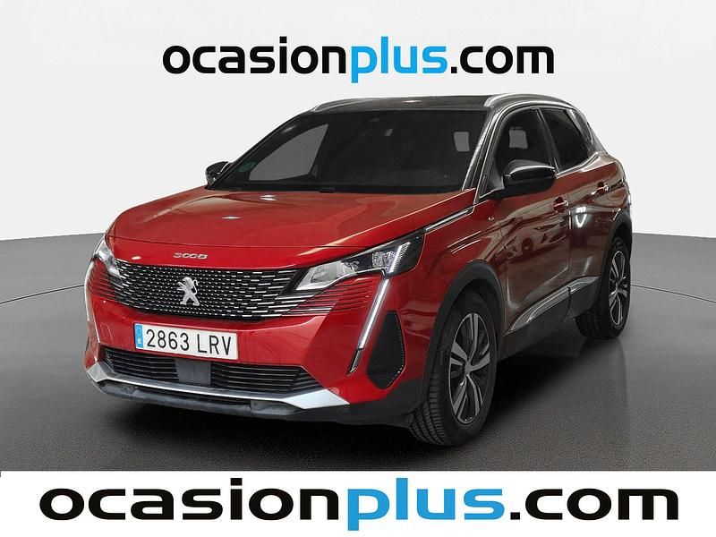 Rojo Usado 2021 Peugeot 3008 GTi SUV | 17.264 € (Buen precio) - Imagen 1/4