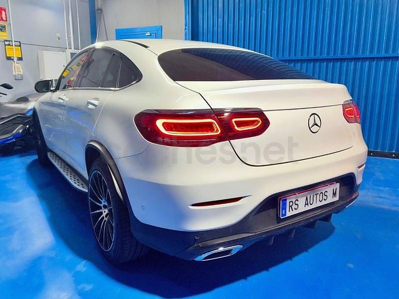 Usado Mercedes GLC220 194 CV (142 kW) 2020 Blanco Coupe
