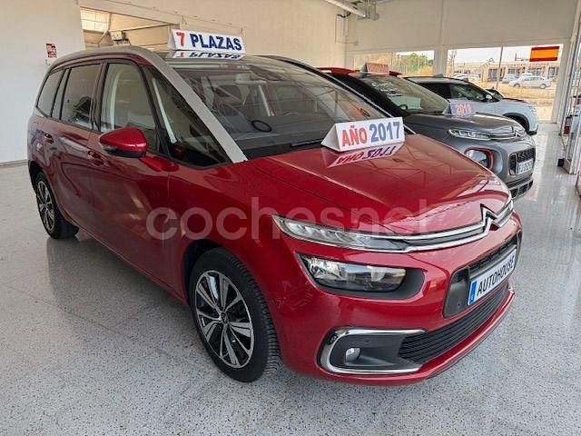 Rojo Usado 2017 Citroën Grand C4 Picasso Shine Monovolumen | 14.495 € (Caro) - Imagen 1/4