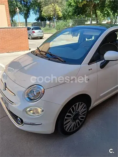 Usado Fiat 500 Lounge 69 CV (50 kW) 2016 Blanco Berlina