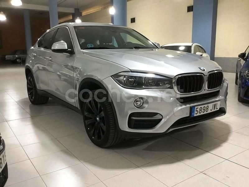 Usado BMW X6 258 CV (189 kW) 2017 Gris / plata SUV