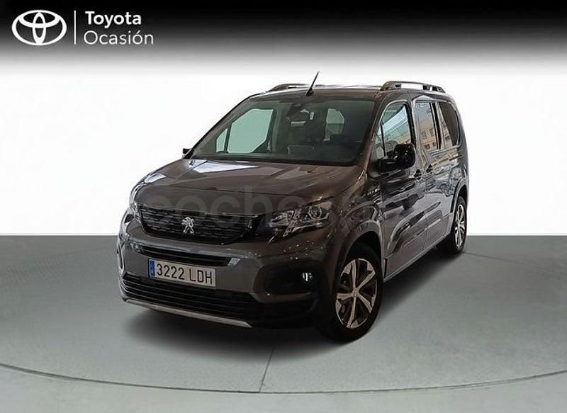 Usado Peugeot Rifter GT-line 131 CV (96 kW) 2019 Gris Monovolumen