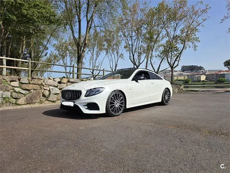 Usado Mercedes E400 333 CV (244 kW) 2017 Blanco Coupe