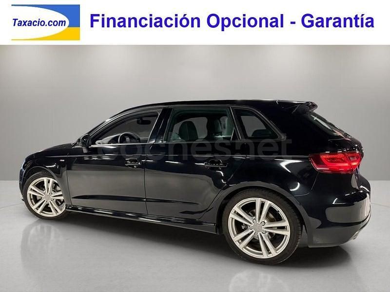 Usado Audi A3 S-Line 150 CV (110 kW) 2015 Negro Berlina