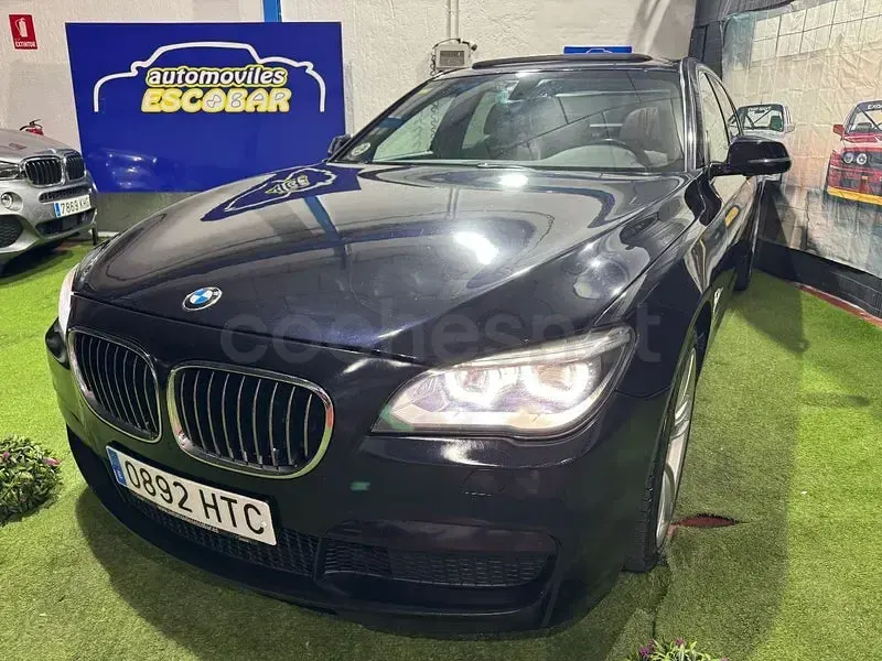 Usado BMW 730L Comfort Edition 258 CV (189 kW) 2013 Negro Berlina
