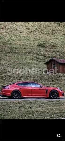Usado Porsche Panamera Turbo S 550 CV (404 kW) 2012 Rojo Berlina