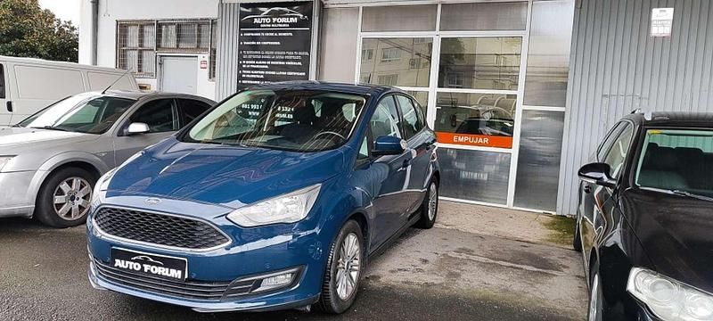 Azul Usado 2019 Ford C-MAX Trend+ Monovolumen | 15.990 € (Caro) - Imagen 1/4