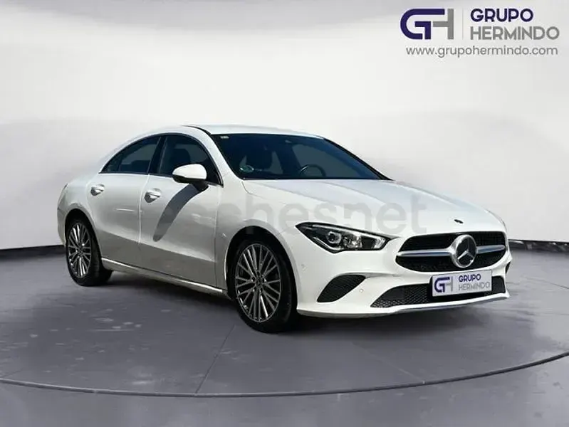 Usado Mercedes CLA200 150 CV (110 kW) 2020 Blanco Berlina