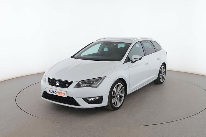 Blanco Usado 2015 Seat Leon FR Familiar | 14.799 € (Buen precio) - Imagen 1/3