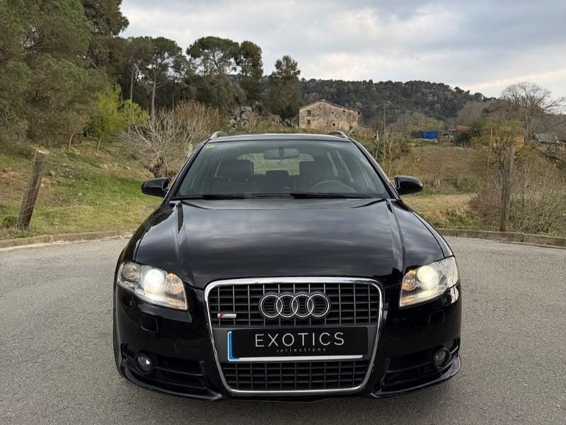 Usado Audi A4 S-Line 140 CV (102 kW) 2008 Negro Familiar