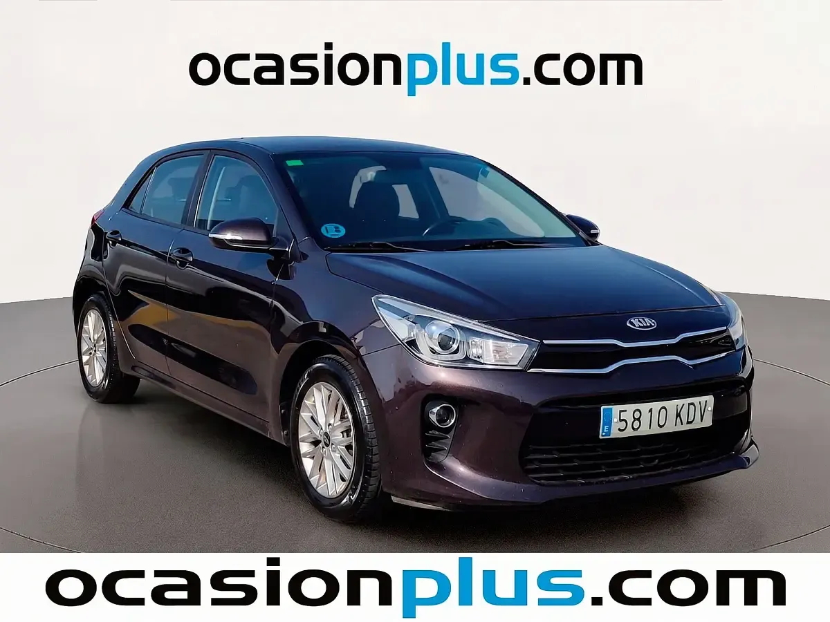Usado Kia Rio 101 CV (74 kW) 2017 Marrón Utilitario