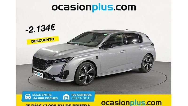 Gris Usado 2024 Peugeot 308 GT Utilitario | 21.346 € (Buen precio) - Imagen 1/4