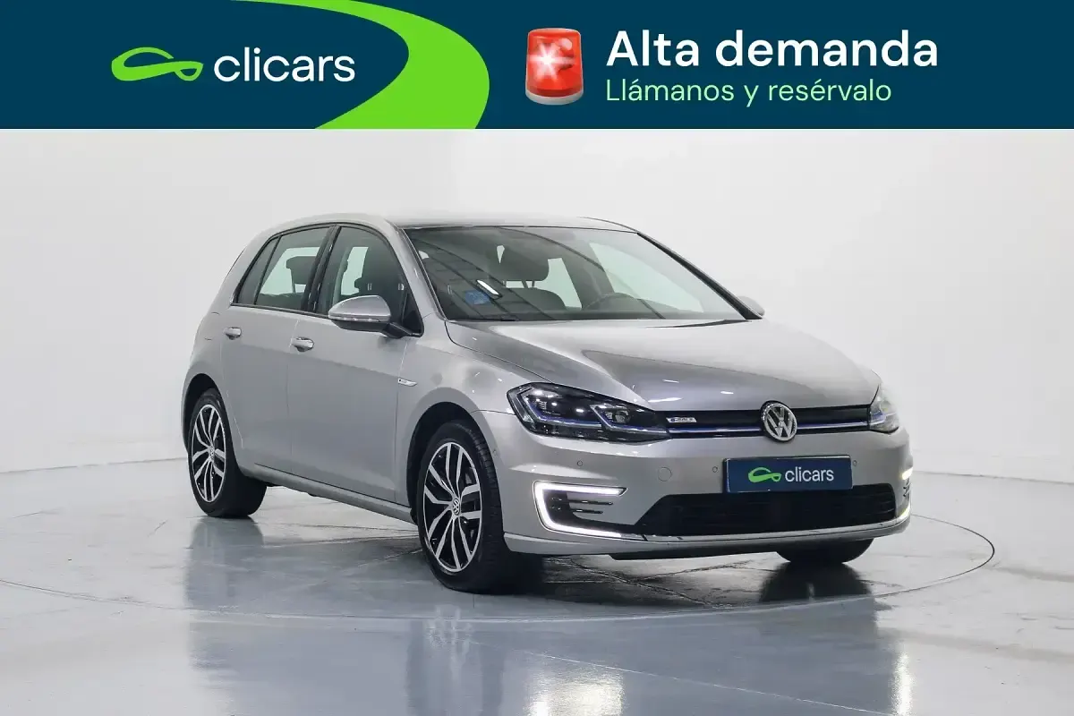 Usado VW e-Golf 100 kW (136 CV) 2019 Gris Utilitario