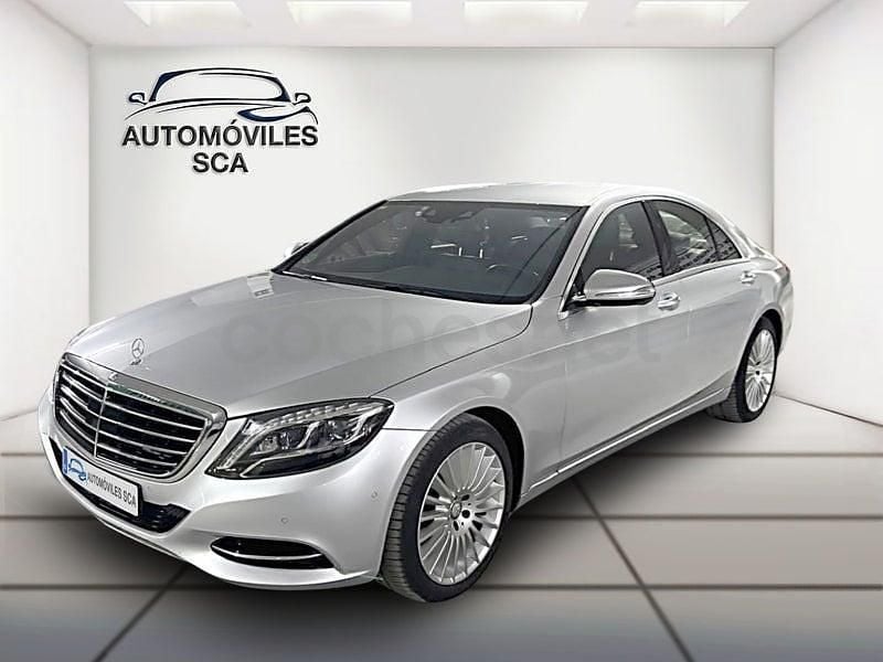 Usado Mercedes S350 258 CV (189 kW) 2013 Gris / plata Berlina