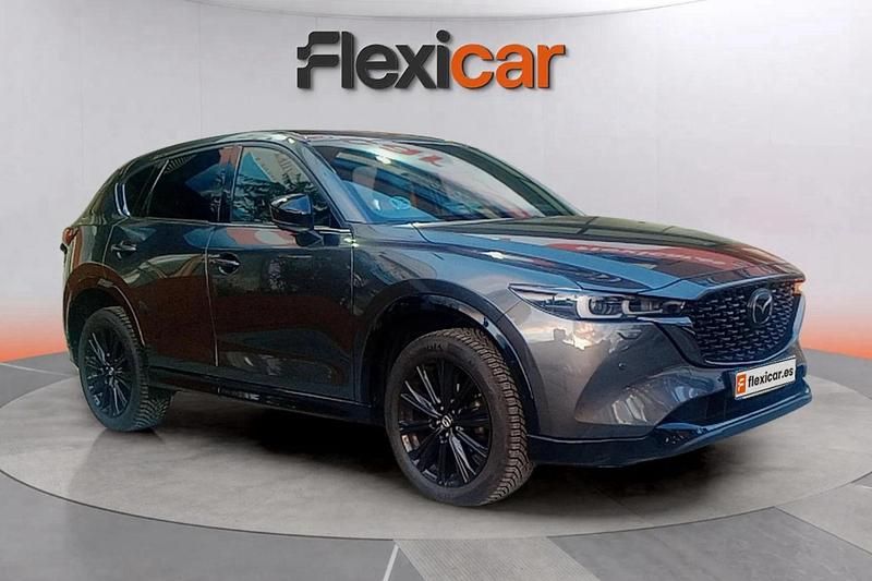 Gris Usado 2022 Mazda CX-5 Homura-Line SUV | 28.490 € (Precio justo) - Imagen 1/4