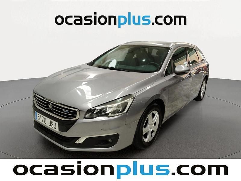 Usado Peugeot 508 SW Active 120 CV (88 kW) 2016 Gris Familiar