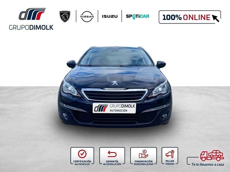 Usado Peugeot 308 SW Active 130 CV (95 kW) 2017 Azul Familiar