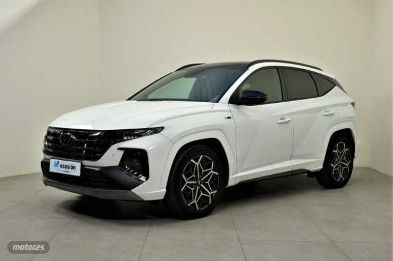 Blanco Usado 2022 Hyundai Tucson N Line SUV | 33.900 € - Imagen 1/4