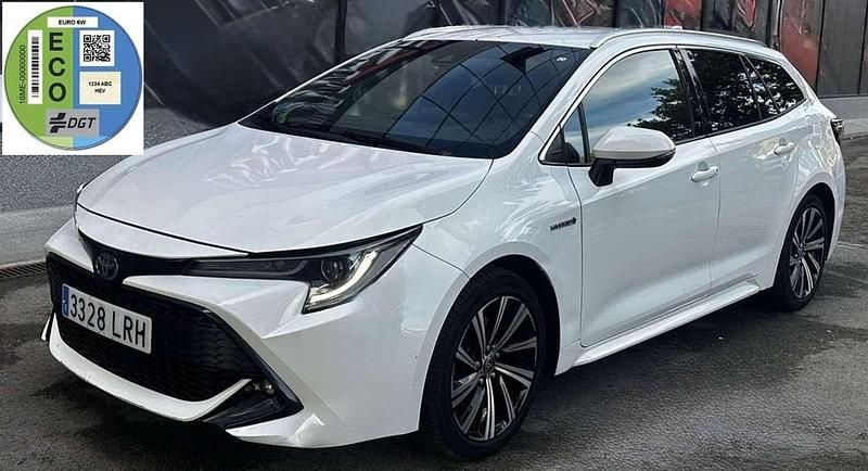 Blanco Usado 2021 Toyota Corolla Sport Familiar | 18.900 € (Precio justo) - Imagen 1/4