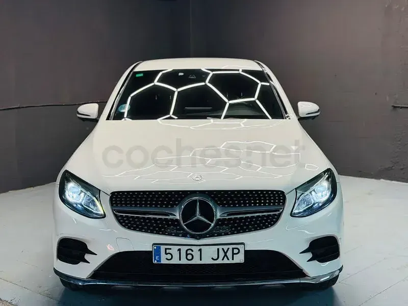 Usado Mercedes GLC250 204 CV (150 kW) 2017 Blanco Coupe