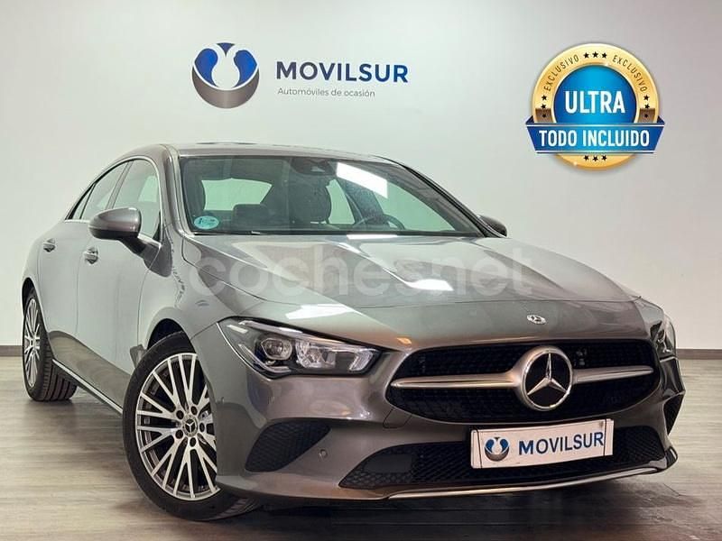 Gris / plata Usado 2022 Mercedes CLA200 Berlina | 28.700 € (Super precio) - Imagen 1/4