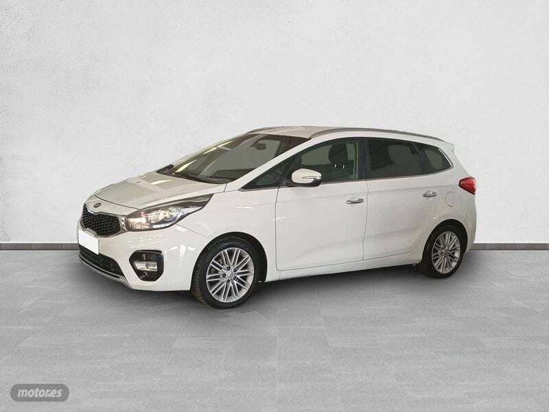 Blanco Usado 2017 Kia Carens Monovolumen | 12.995 € (Precio justo) - Imagen 1/4