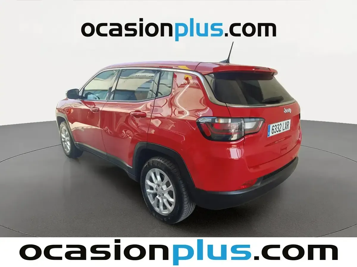 Usado Jeep Compass Longitude 130 CV (95 kW) 2022 Rojo SUV