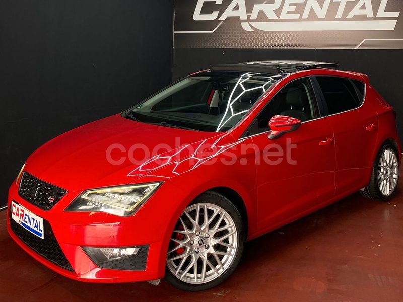 Usado Seat Leon FR 150 CV (110 kW) 2015 Rojo Berlina