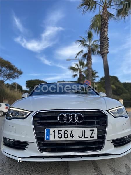 Usado Audi A3 Cabriolet Ambition 110 CV (80 kW) 2016 Blanco Descapotable