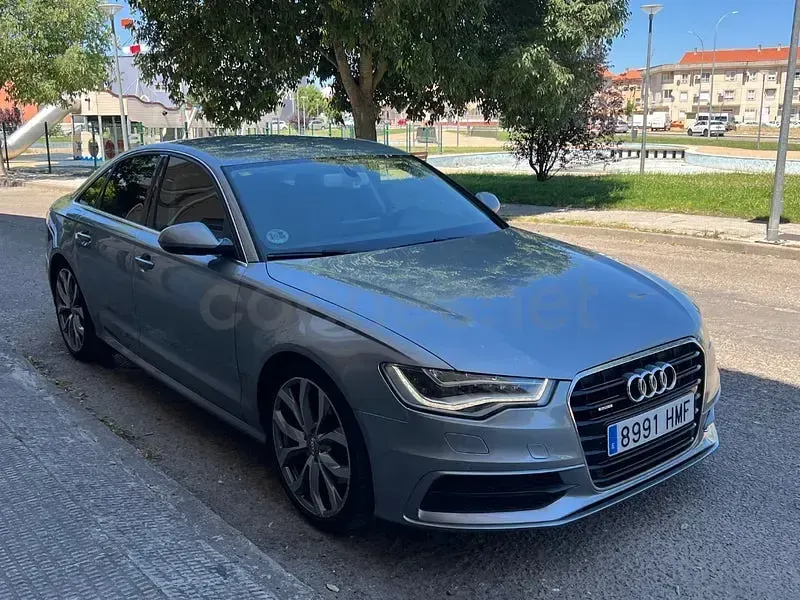 Usado Audi A6 S-Line 245 CV (180 kW) 2014 Gris / plata Berlina