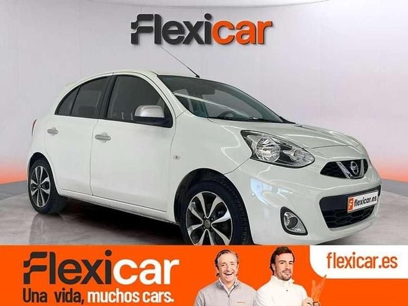 Blanco Usado 2015 Nissan Micra Tekna Utilitario | 7790 € (Precio justo) - Imagen 1/4