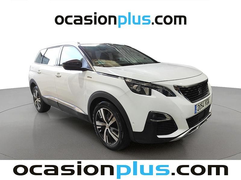 Usado Peugeot 5008 GT-line 150 CV (110 kW) 2017 Blanco SUV