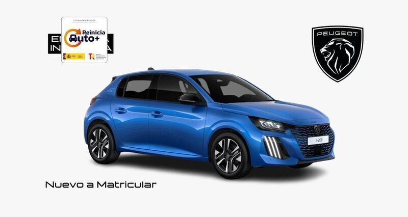 Verde Nuevo 2024 Peugeot e-208 Allure Utilitario | 29.144 € (Precio justo) - Imagen 1/4
