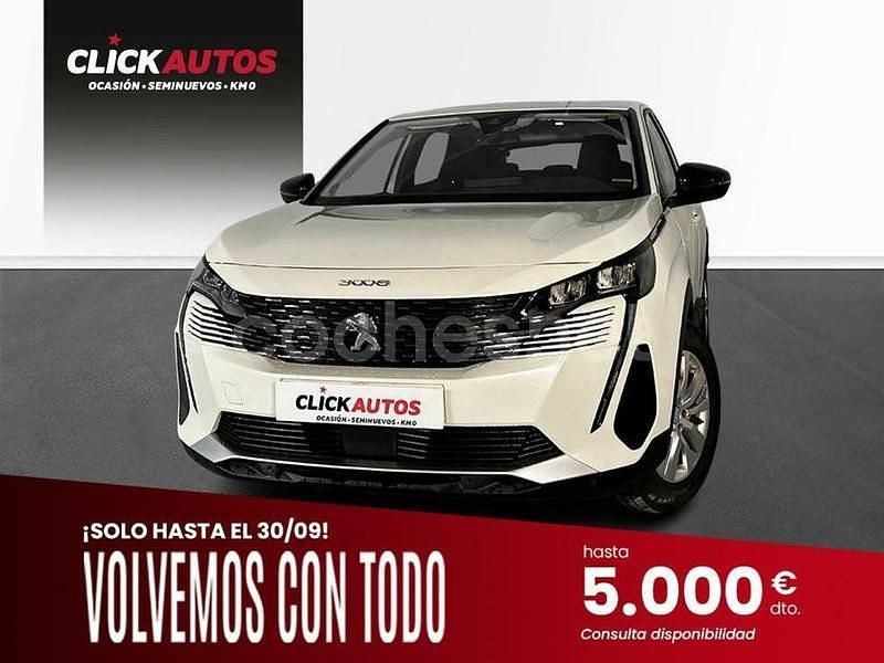 Blanco Usado 2022 Peugeot 3008 Active SUV | 16.450 € (Super precio) - Imagen 1/4
