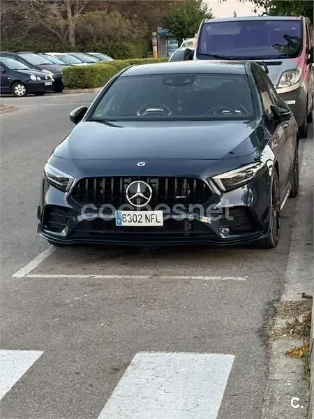 Usado Mercedes A35 AMG 306 CV (225 kW) 2020 Azul Berlina