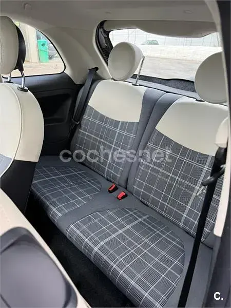 Usado Fiat 500 Lounge 69 CV (50 kW) 2016 Negro Berlina