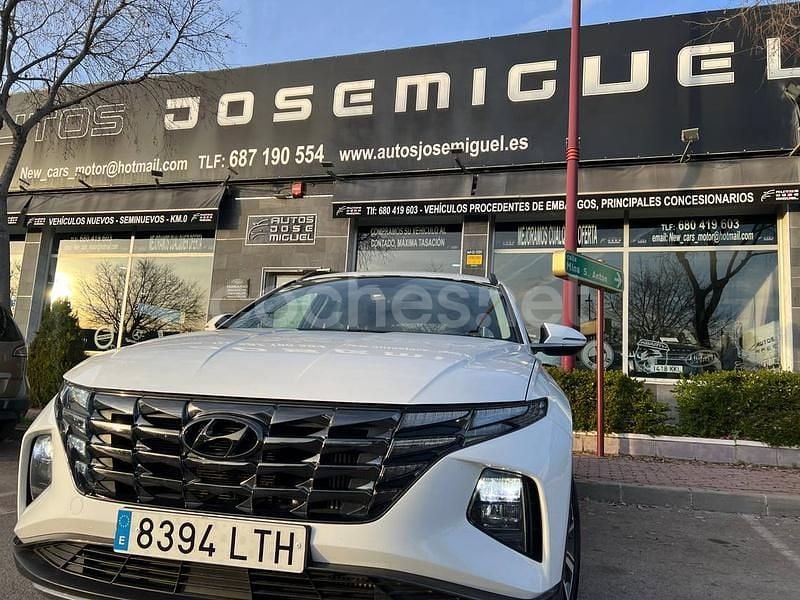 Usado Hyundai Tucson 136 CV (100 kW) 2021 Blanco SUV
