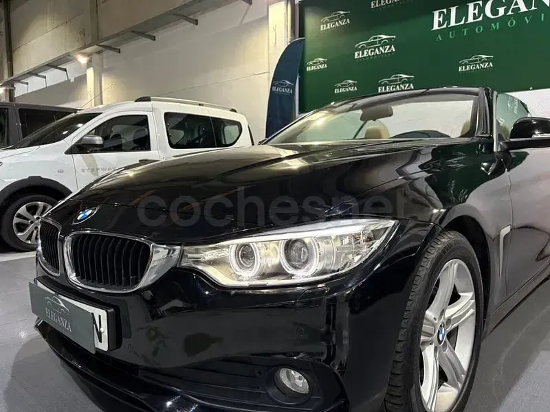Usado BMW 420 Cabriolet Comfort Edition 184 CV (135 kW) 2014 Negro Descapotable
