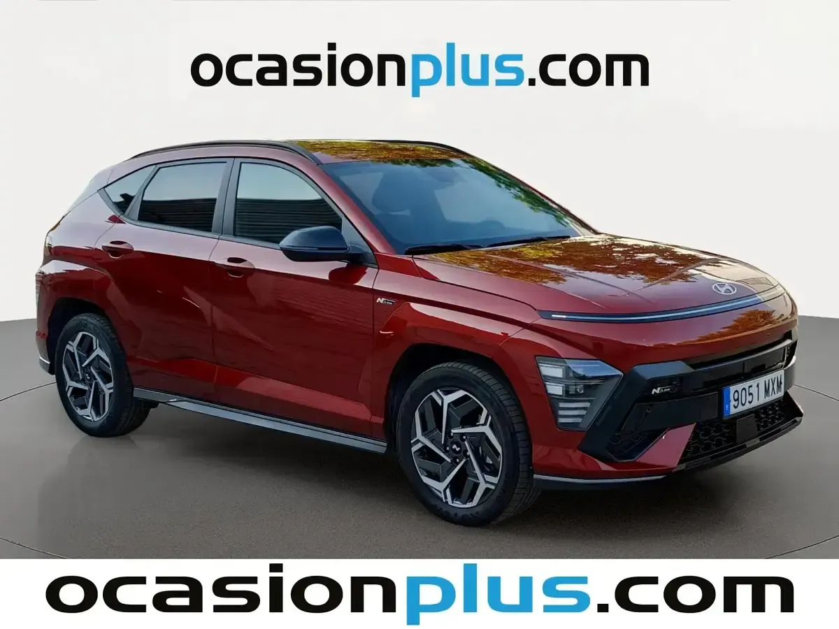 Usado Hyundai Kona N Line 129 CV (94 kW) 2024 Rojo SUV