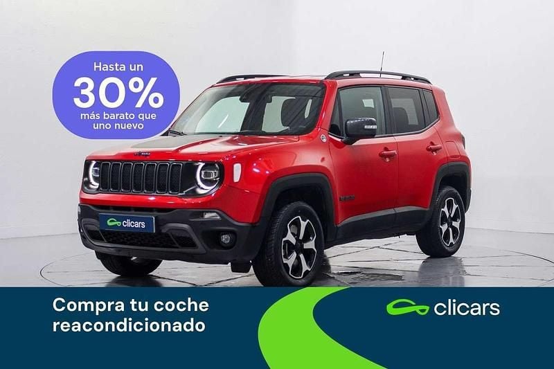 Rojo Usado 2022 Jeep Renegade Trailhawk SUV | 20.890 € (Precio justo) - Imagen 1/4