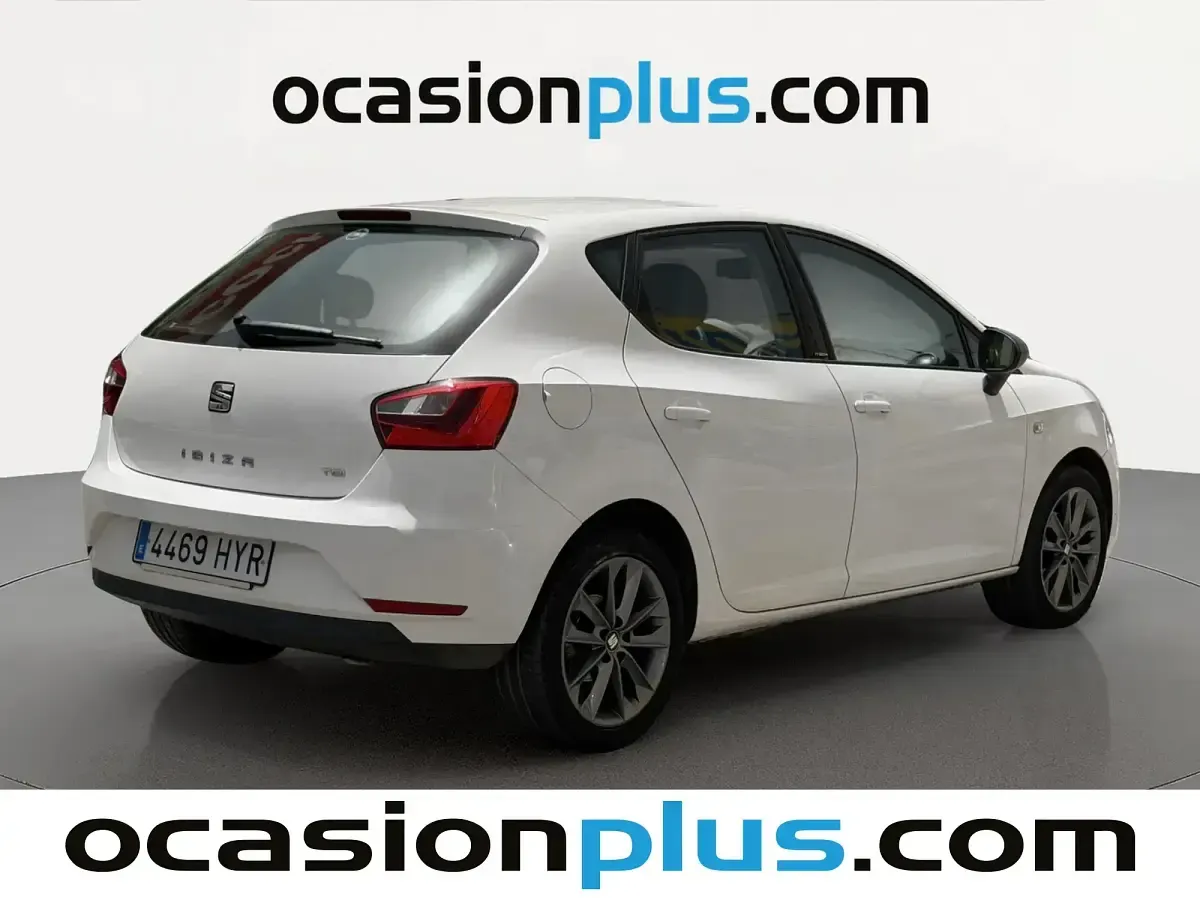 Usado Seat Ibiza I-Tech 90 CV (66 kW) 2014 Blanco Utilitario