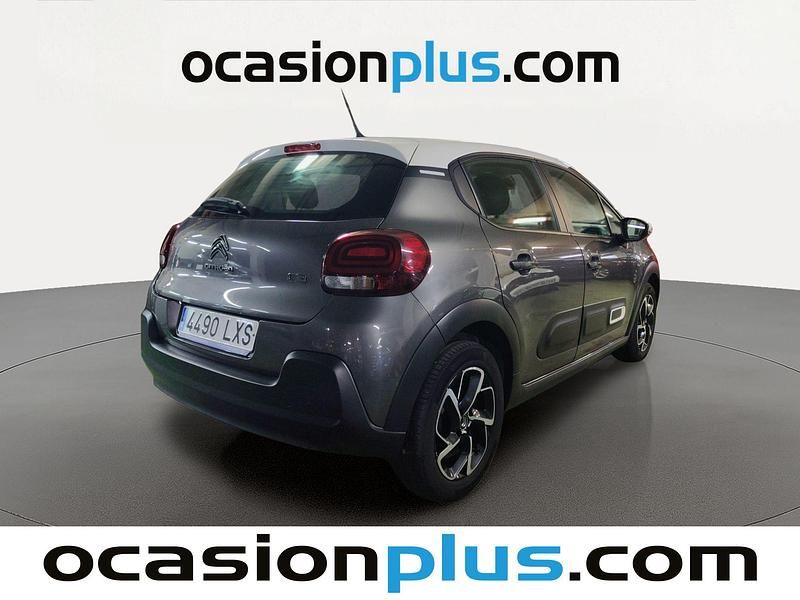 Usado Citroën C3 Feel 83 CV (61 kW) 2022 Gris Utilitario
