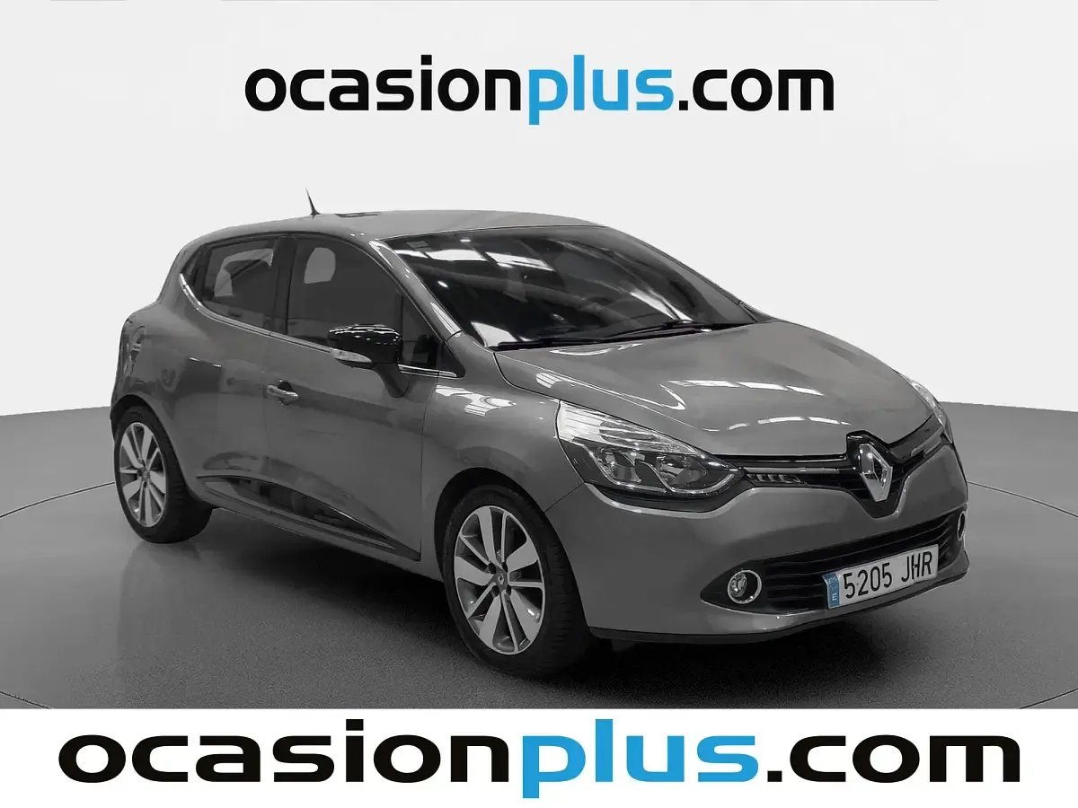 Usado Renault Clio 90 CV (66 kW) 2015 Gris Utilitario